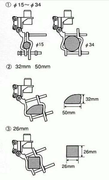 Diamond K-501 Dachrelingklemme-03